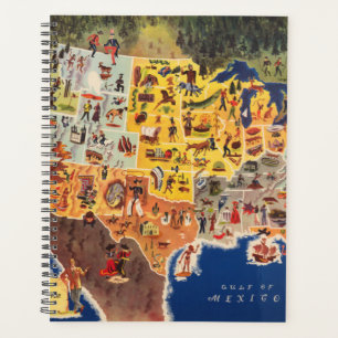 United States Map - Vacation and Play Planner