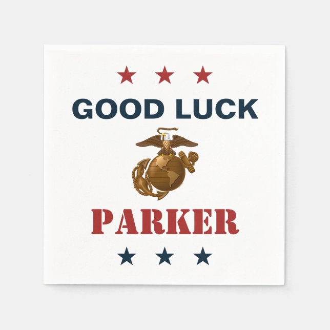 United States Marines | Marine Corps Seal 1 Napkin (Front)