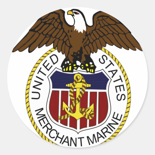 United States Merchant Marine Seal Sailors (Front)
