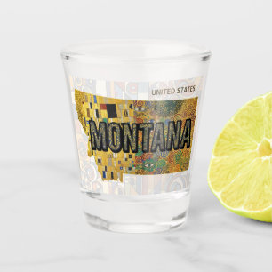 United States - Montana Shot Glass