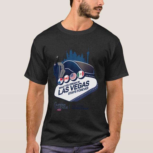 United States Nation League Semi-Finals And Finals T-Shirt (Front)