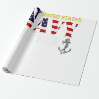 United States Navy Brother With American Flag Gift