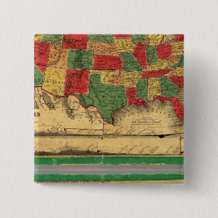 United States of America 11 15 Cm Square Badge