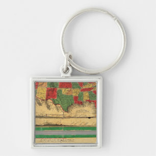 United States of America 11 Key Ring