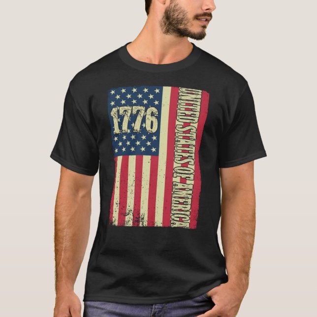 United States of America 1776 T-Shirt (Front)
