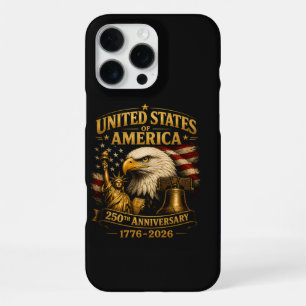 United States of America 250th Anniversary Eagle iPhone 16 Pro Max Case