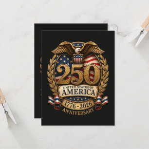 United States of America 250th Anniversary Invitation