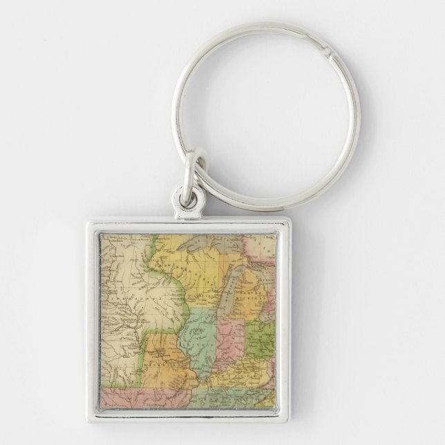 United States of America 4 Key Ring (Front)