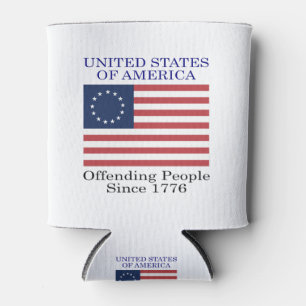 United States of America Can Cooler