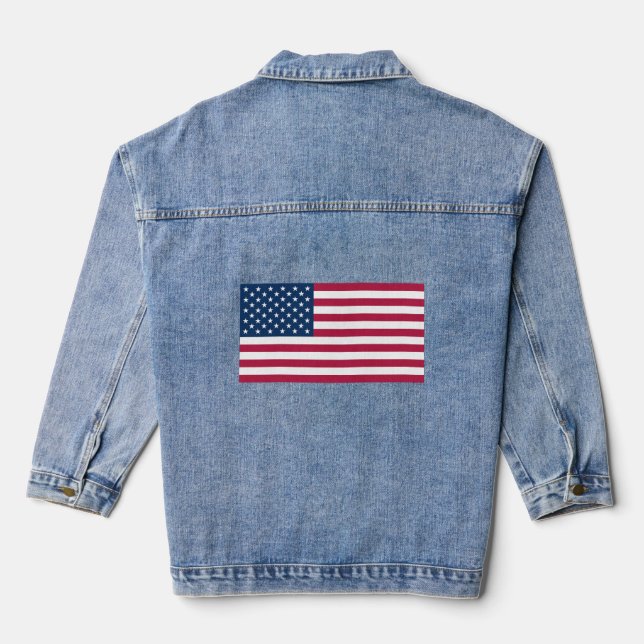 United States of America Denim Jacket (Back)