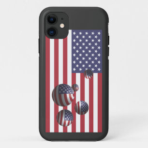 united states of america flag iPhone 11 case