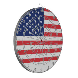 United States Of America Flag Dartboard