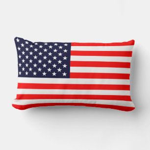 United States of America flag Lumbar Cushion