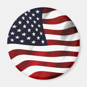 UNITED STATES OF AMERICA FLAG MAGNET