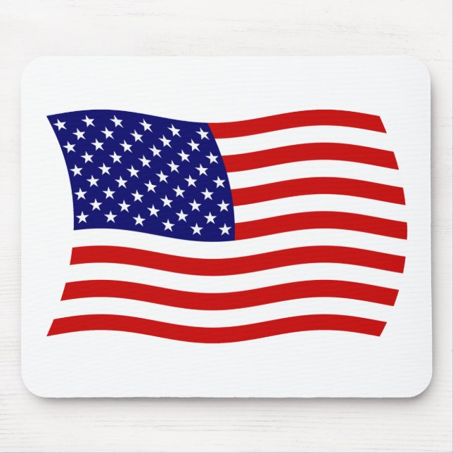 United States of America Flag Mousepad (Front)