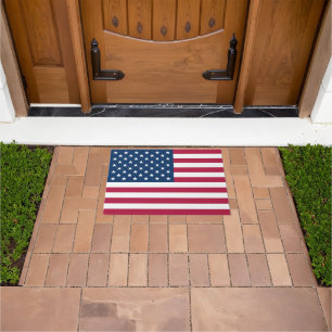 United States of America flag patriotic 18" x 24" Doormat