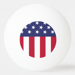 United States of America Flag Ping Pong Ball