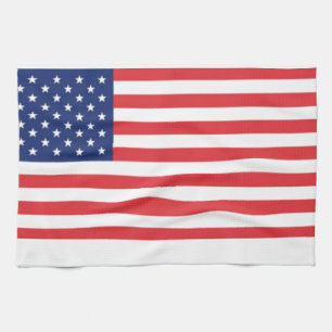 United States Of America Flag Tea Towel