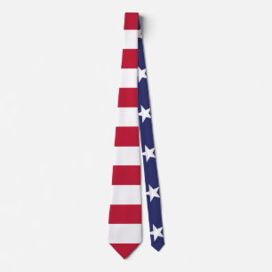 United States of America Flag Tie
