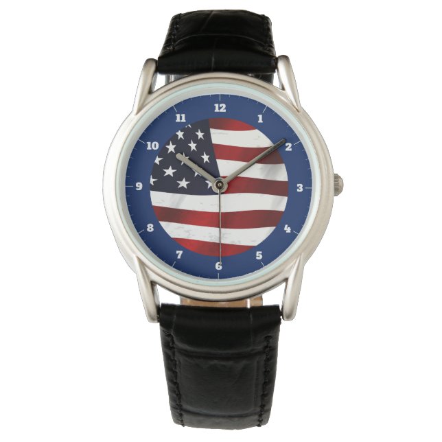 UNITED STATES OF AMERICA FLAG WATCH (Front)
