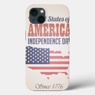 United States of America Independence Day iPhone 13 Case