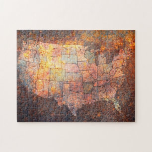United States of America Map Jigsaw Puzzle