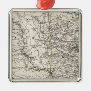 United States of America Mid west Metal Tree Decoration