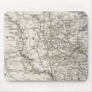 United States of America Mid west Mouse Pad
