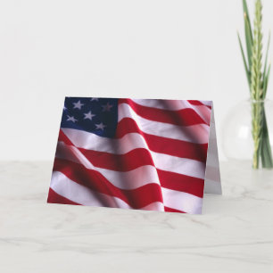 United States of America National Flag Card