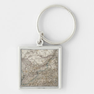 United States of America North east Key Ring