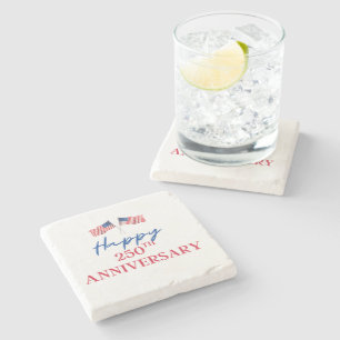 United States of America’s 250th Anniversary  Stone Coaster