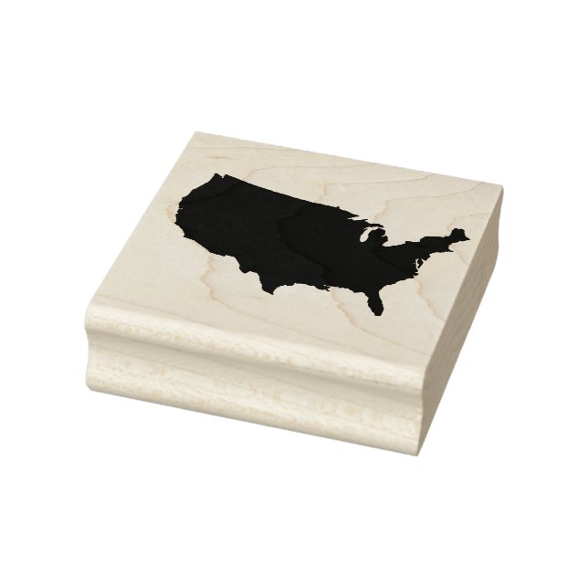 United States of America Solid Rubber Art Stamp (Stamp)