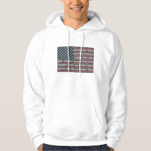 United States Of America States & Capitals Hoodie