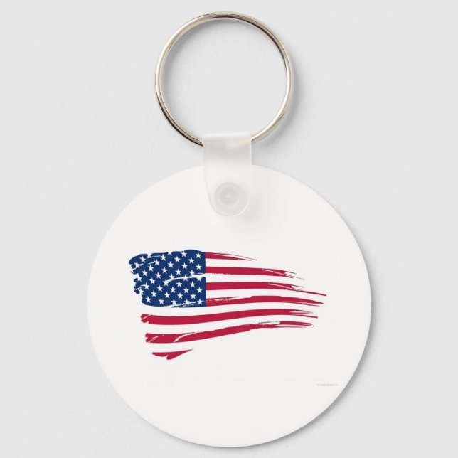 United States of America USA Key Ring (Front)