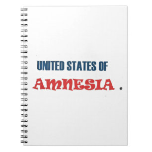UNITED STATES OF AMNESIA NOTEBOOK
