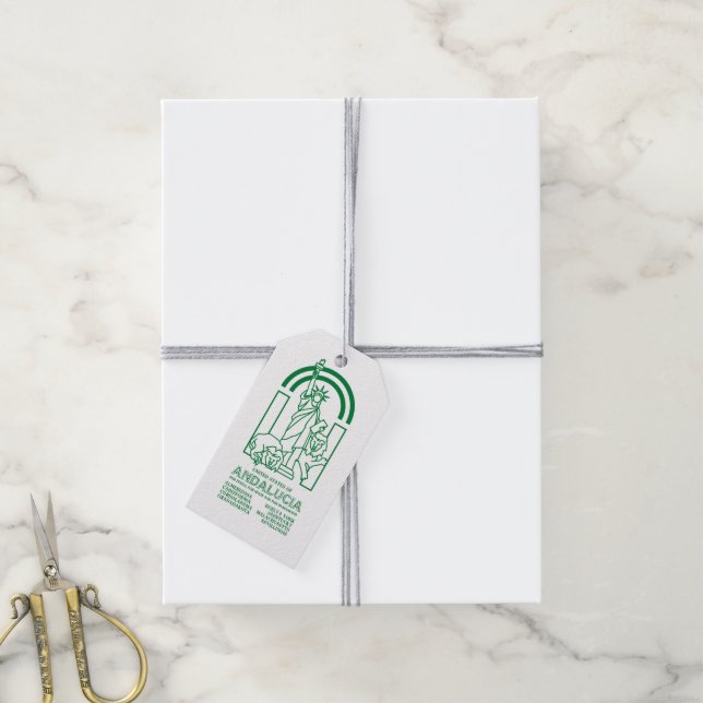 United States of Andalucia Gift Tags (With Twine)