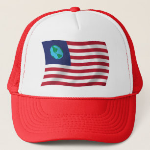 United States of Earth Flag Hat