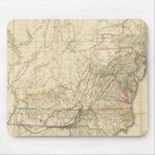 United States Of North America Mouse Pad