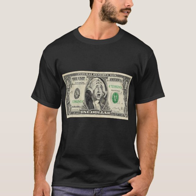 United States one-dollar bill T-Shirt (Front)