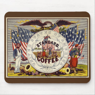 United States Our Standard Coffee Mouse Pad