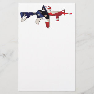 United States, Patriot, Flag and Military Stationery