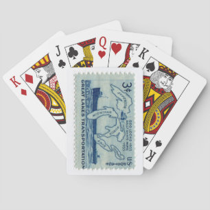 United States Postage Stamp Deck of Playing Cards