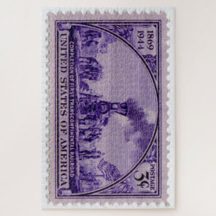 United States Postage Stamp Jigsaw Puzzle