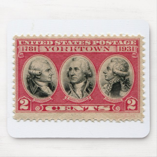 United States Postage Stamp Mouse Mat (Front)