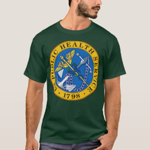 United States Public Health Service Seal Colour T-Shirt