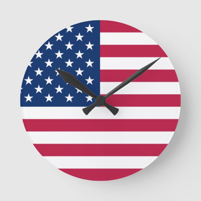 united states round clock (Front)