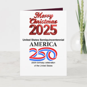 United States Semiquincentennial: New Year 2026 Holiday Card