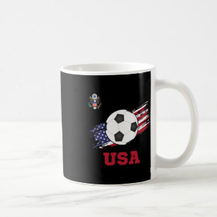 United States Soccer American Footbyll Usa Futbol Coffee Mug