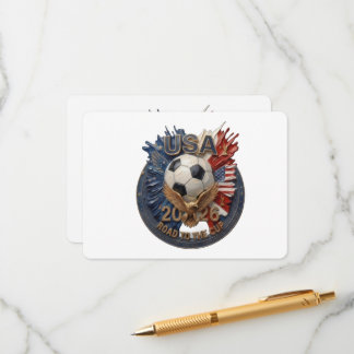 United States Soccer Fan Art | Illustration | 2026 Enclosure Card