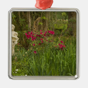 United States; South Carolina; Charleston; 4 Metal Tree Decoration